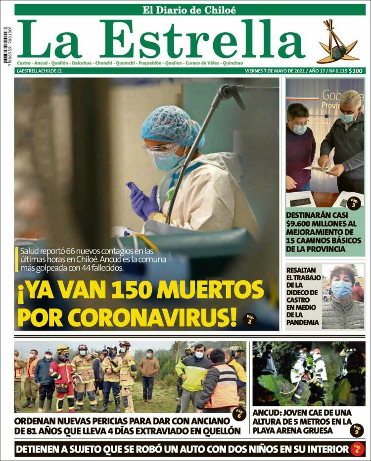 Portada de Estrella de Chiloé (Chile)