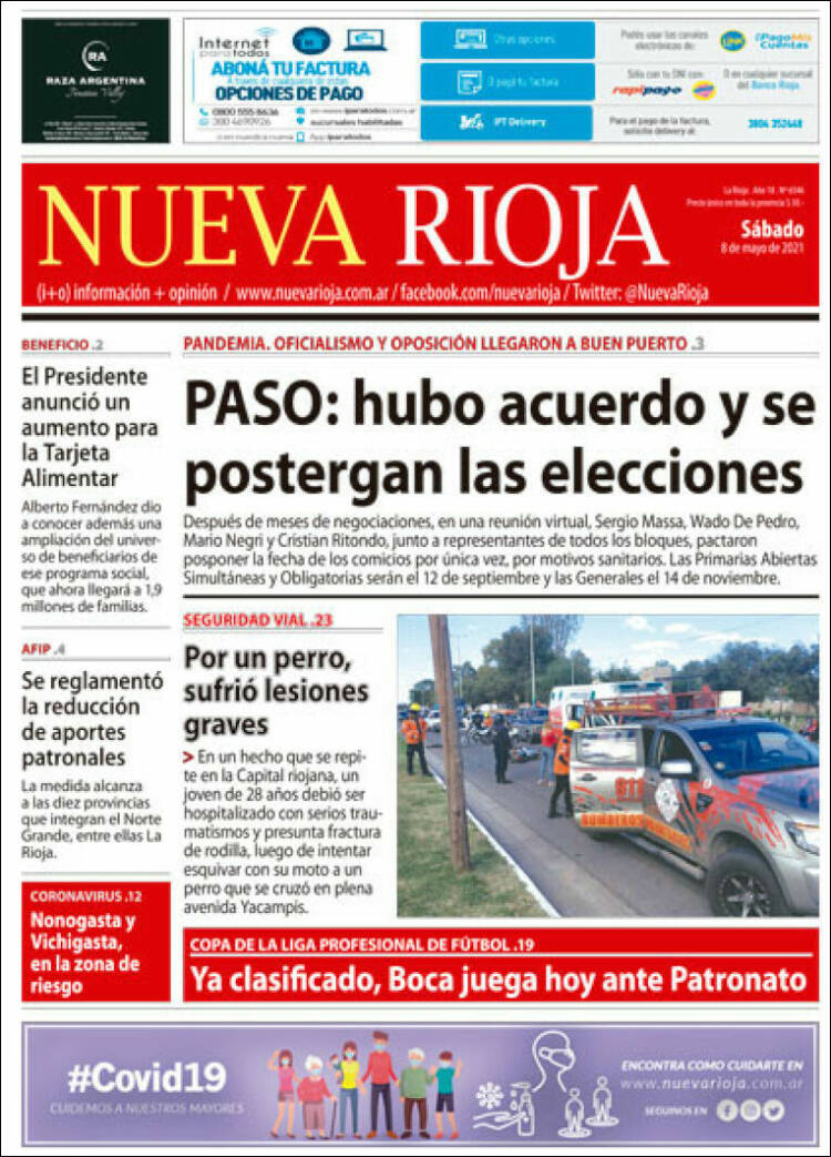 Portada de Nueva Rioja (Argentina)