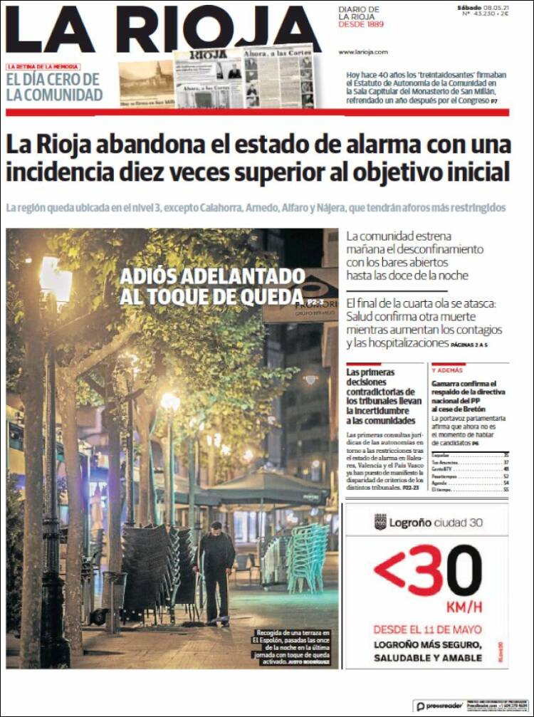 Portada de La Rioja (Espa&ntilde;a)