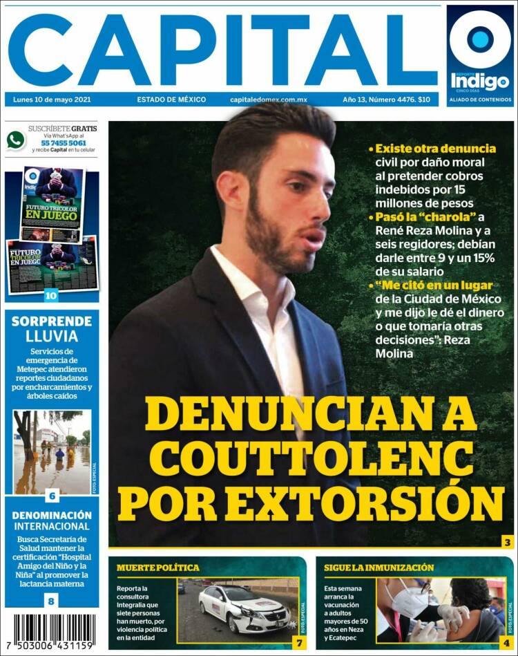 Portada de Capital México (M&eacute;xico)