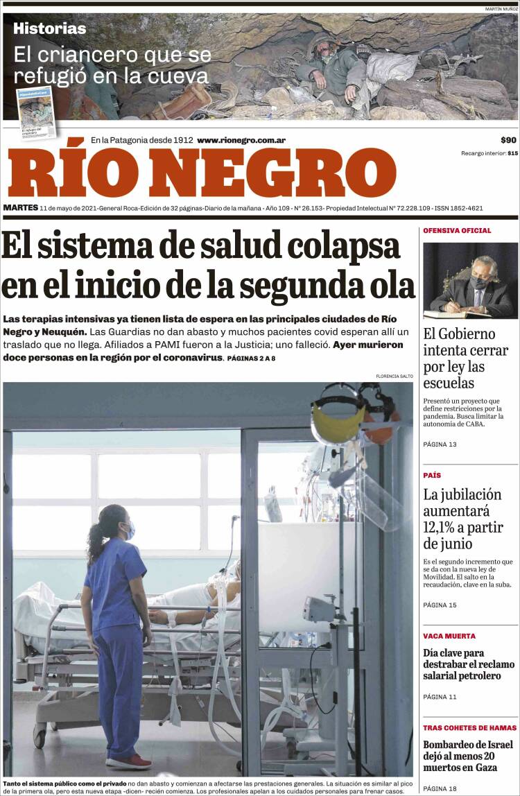 Portada de Rio Negro (Argentina)