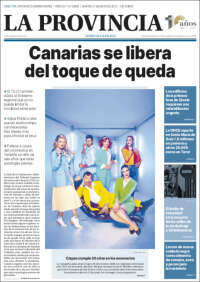 Portada de La Provincia (España)