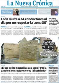 Portada de La Nueva Crónica (España)