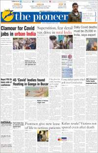 Portada de The Pioneer (India)