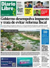 Portada de Diario Libre (R. Dominicana)