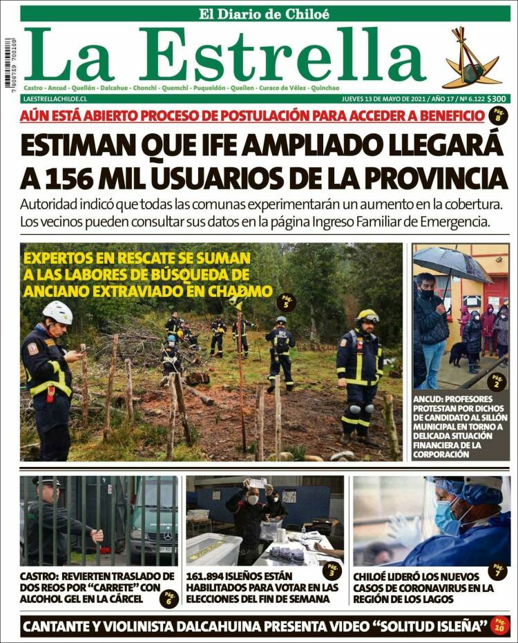 Portada de Estrella de Chiloé (Chile)