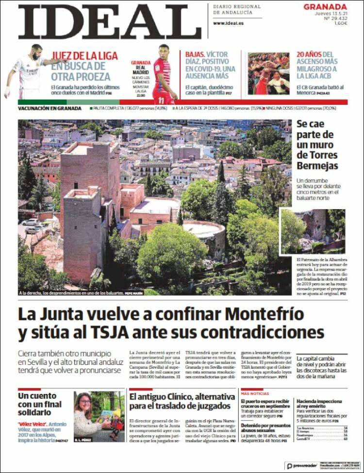 Portada de Ideal (España)