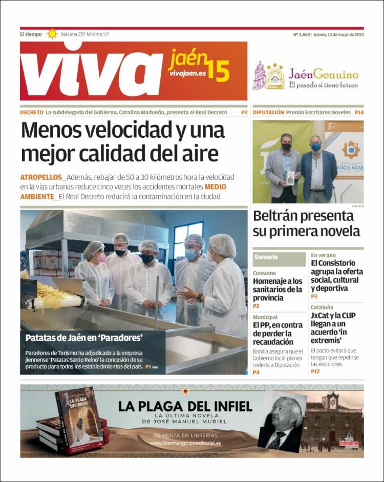 Portada de Viva Jaén (España)