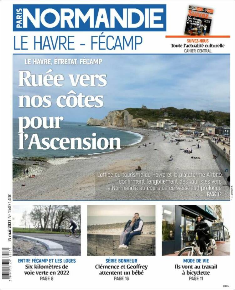 Portada de Le Havre Libre (Francia)