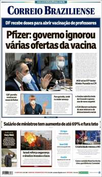 Portada de Correio Braziliense (Brasil)