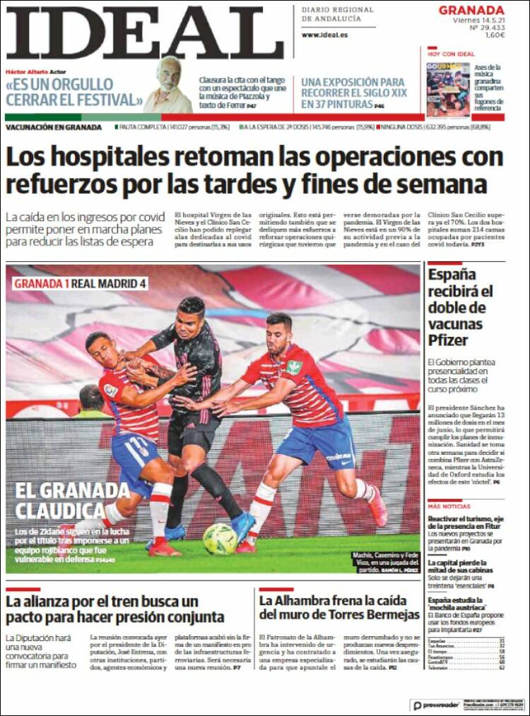 Portada de Ideal (España)