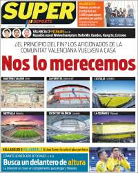 Portada de Superdeporte (España)