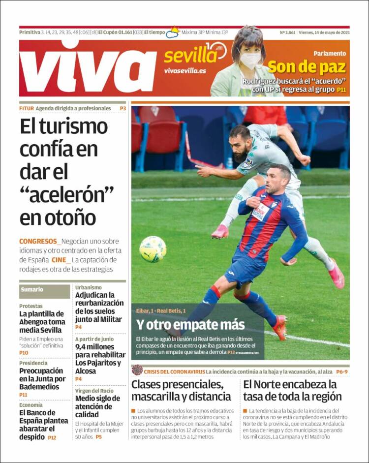 Portada de Viva Sevilla (España)