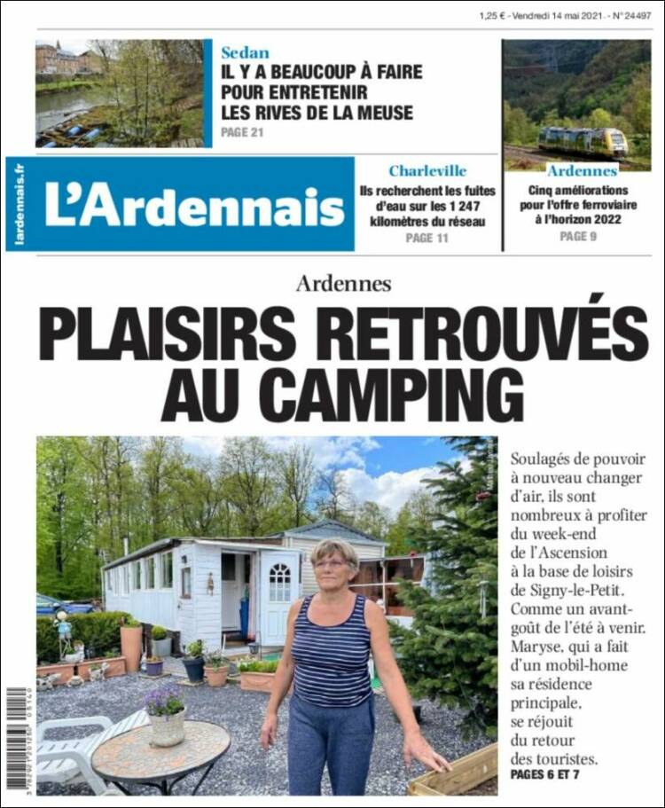 Portada de L'Ardenais (Francia)