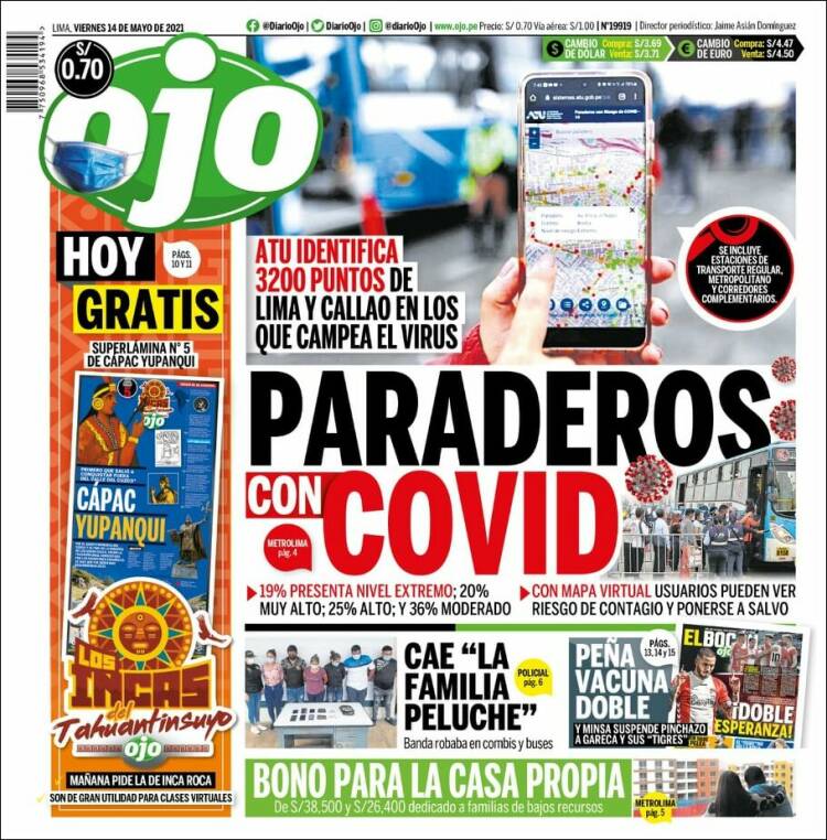 Portada de Ojo (Perú)