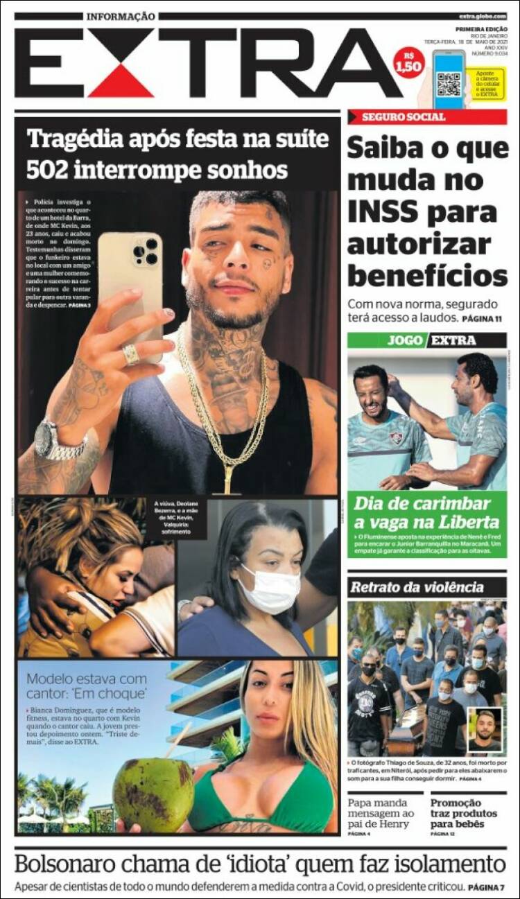 Portada de Extra (Brasil)