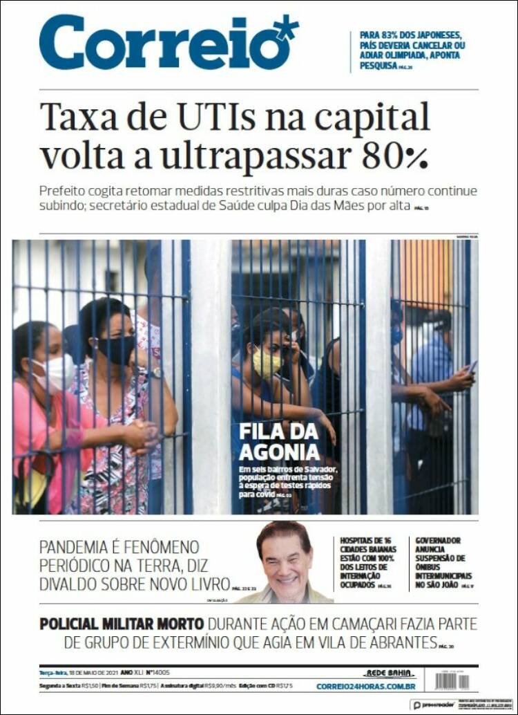 Portada de Correio* (Brasil)