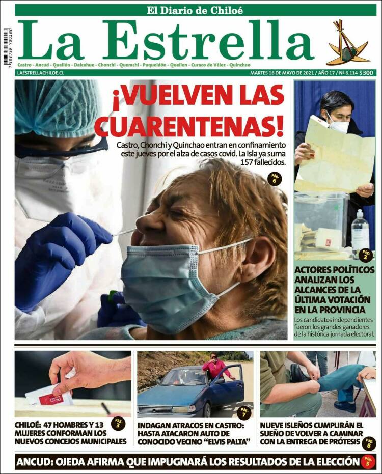 Portada de Estrella de Chiloé (Chile)