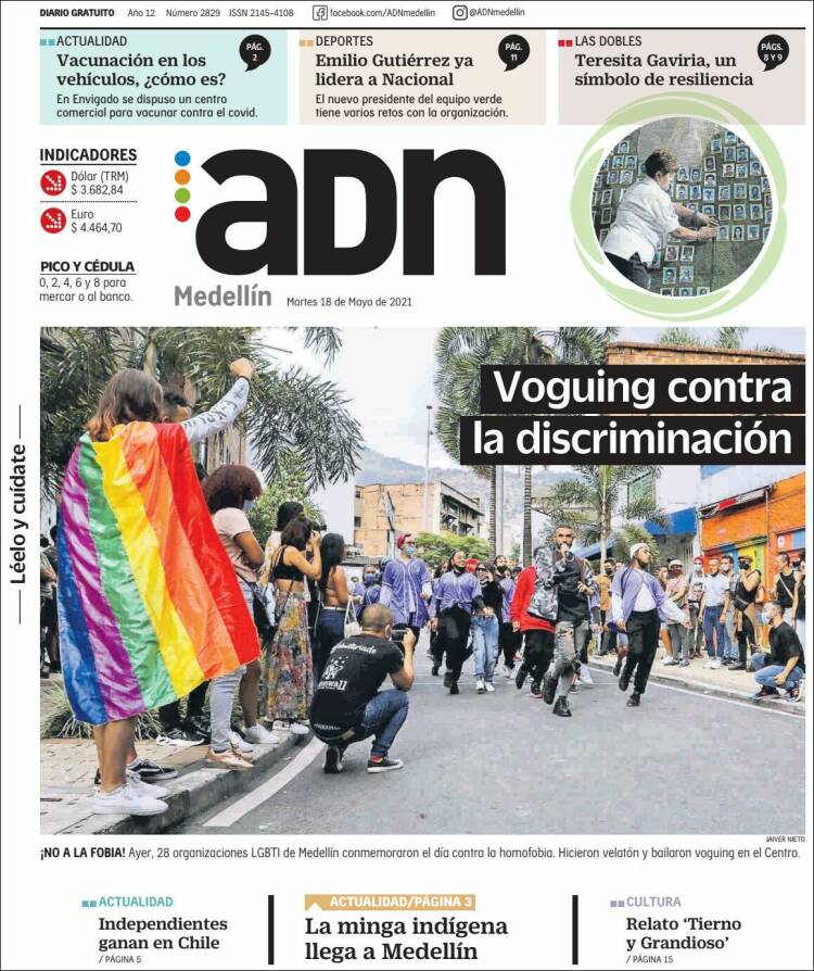 Portada de ADN - Medellín (Colombia)