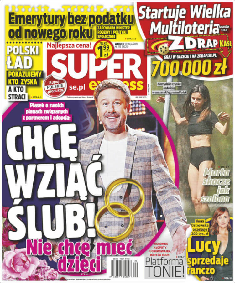Portada de Super Express (Polonia)