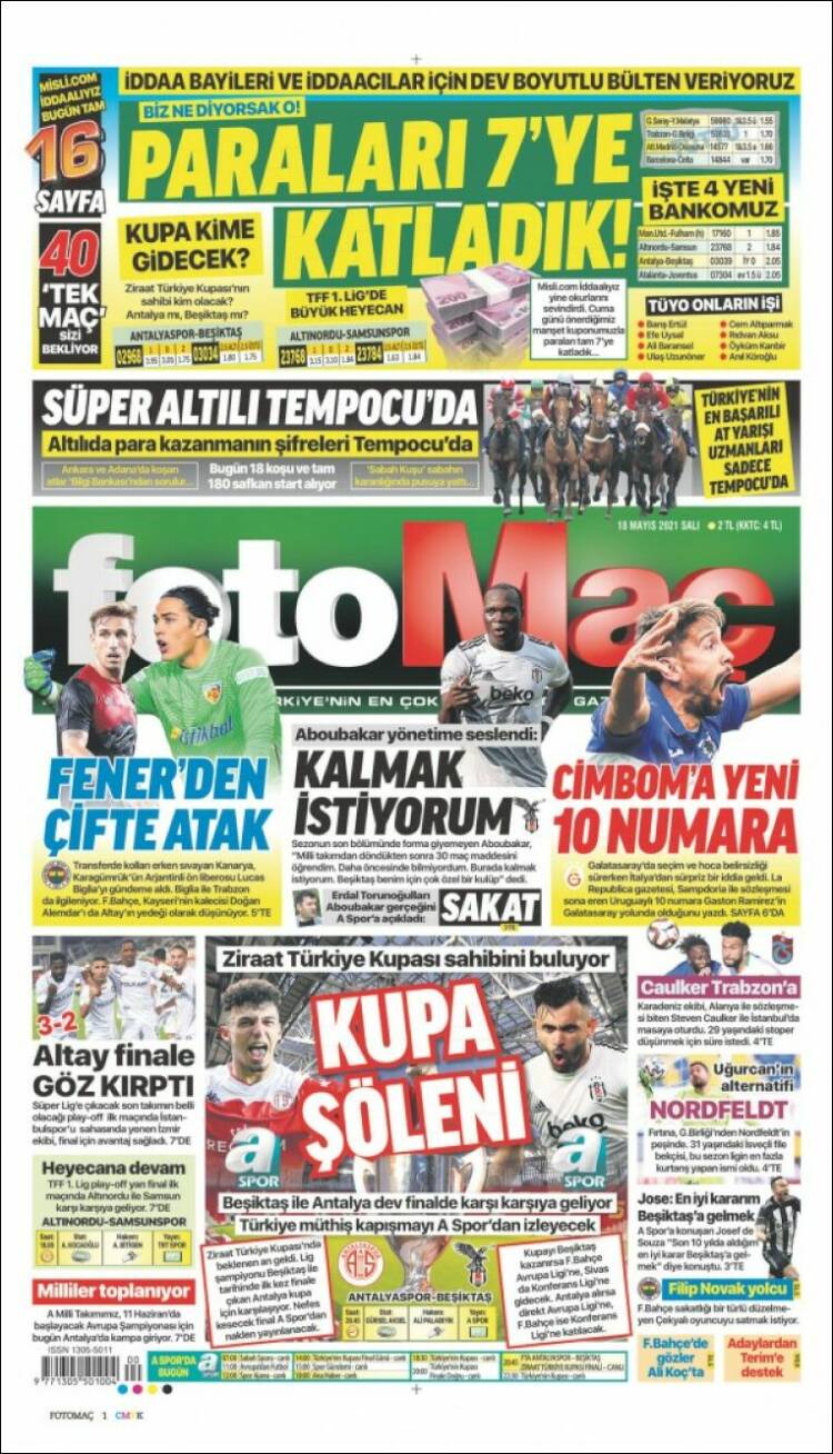 Portada de Fotomaç (Turqu&iacute;a)
