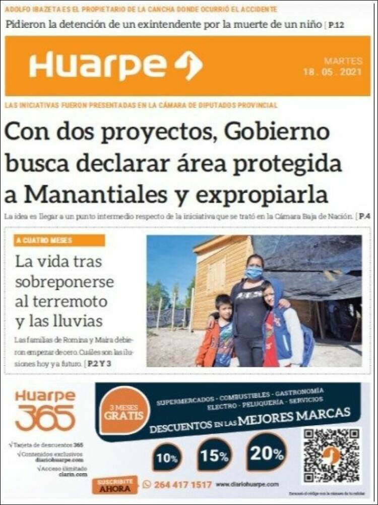 Portada de Huarpe (Argentina)