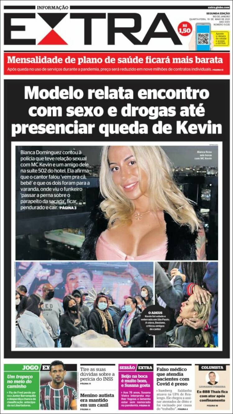Portada de Extra (Brasil)