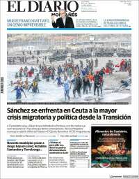 Portada de El Diario Montañés (España)