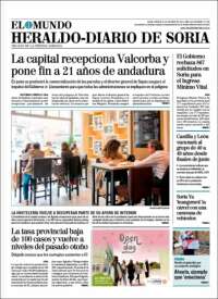 Portada de Diario de Soria (España)