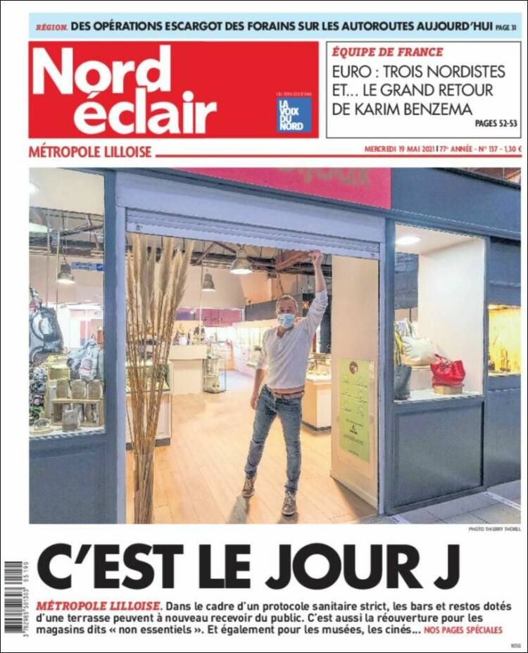 Portada de Nord Éclair (Francia)