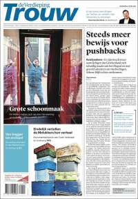 Portada de Trouw (Pays-Bas)