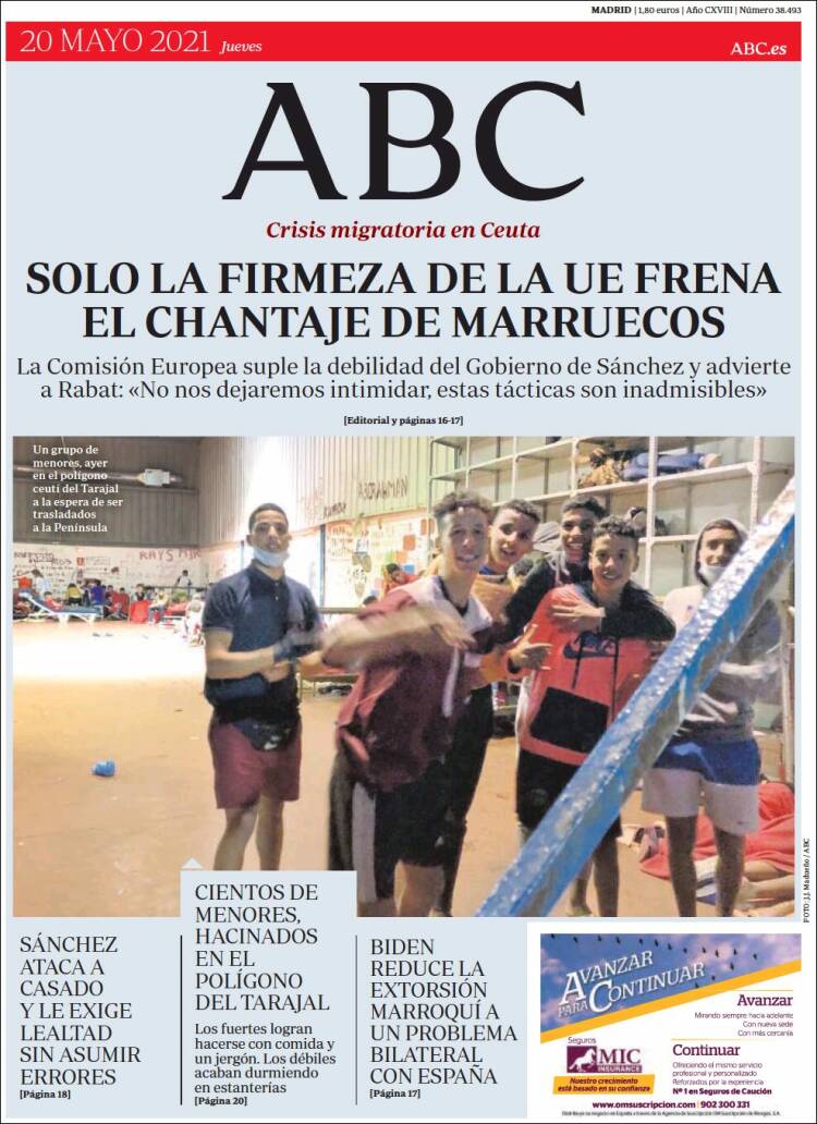 Portada de ABC (España)