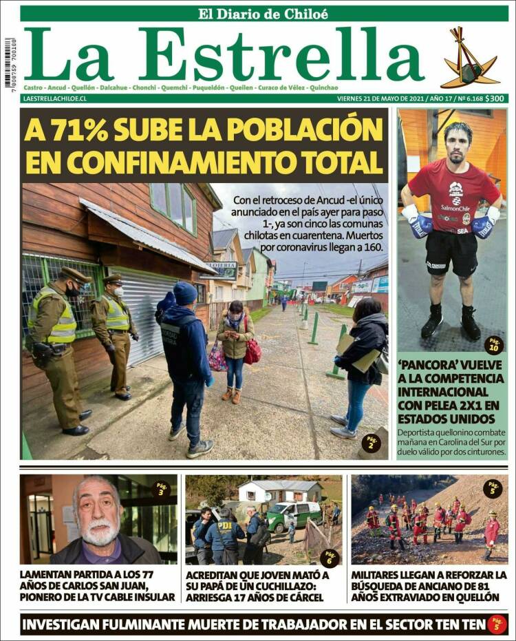 Portada de Estrella de Chiloé (Chile)