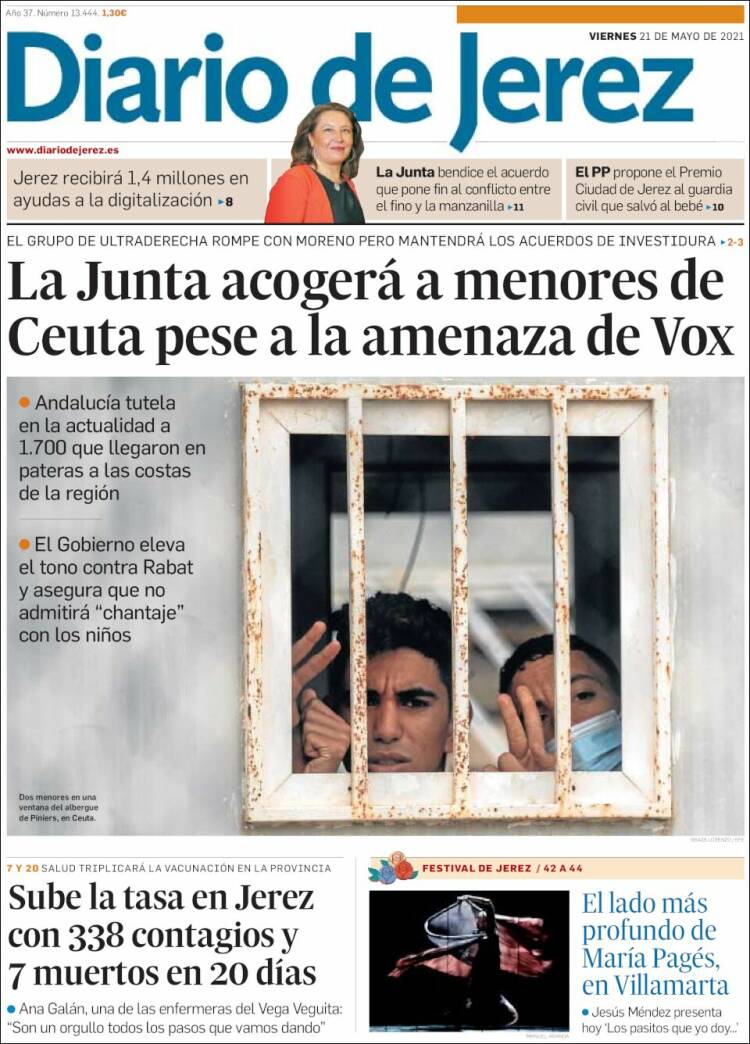 Portada de Diario de Jerez (España)