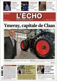 Portada de L'Echo Républicain (Francia)