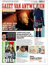 Portada de Gazet van Antwerpen (Belgium)