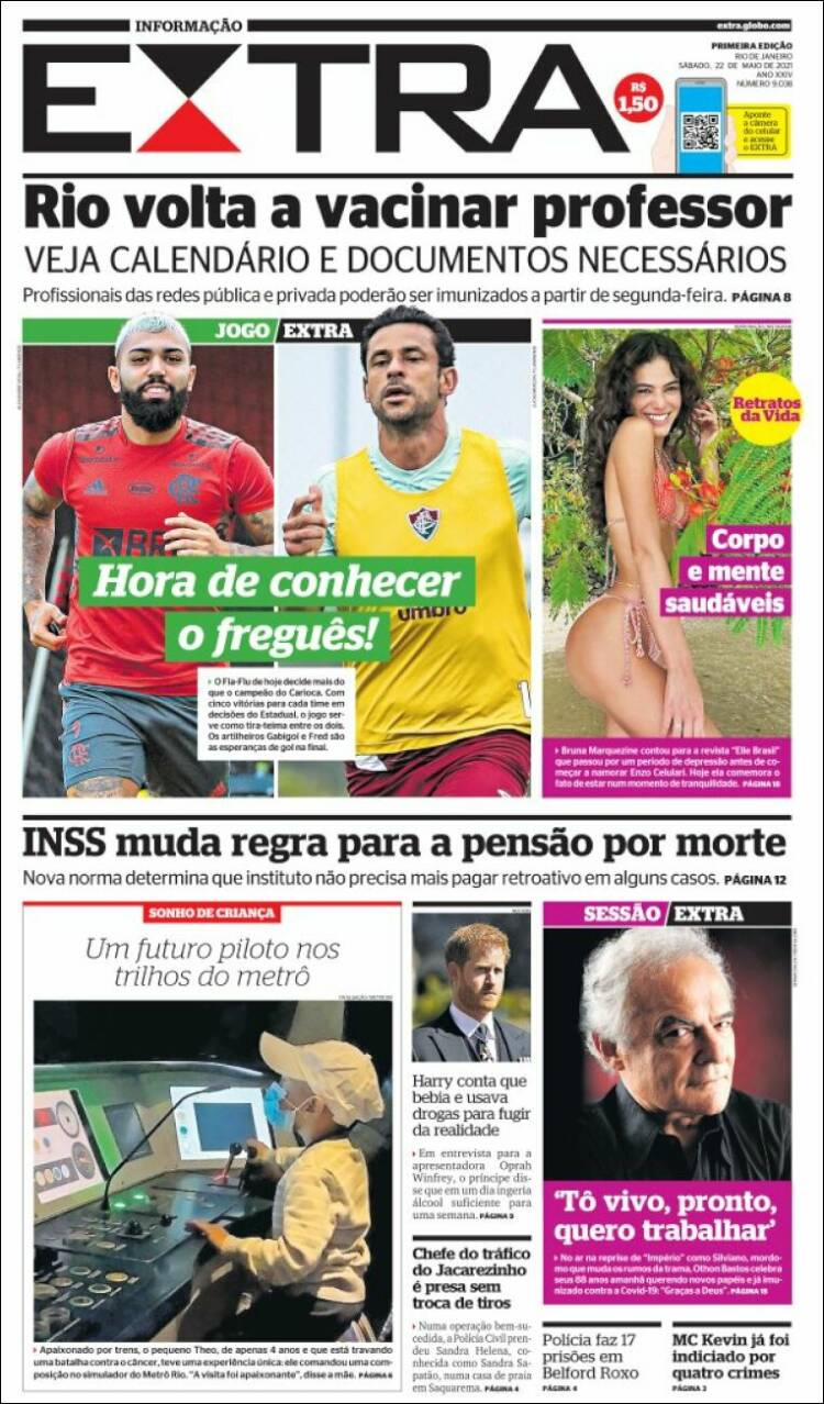 Portada de Extra (Brasil)