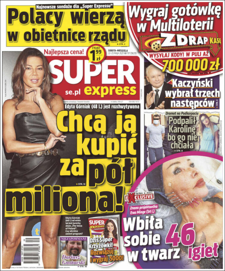 Portada de Super Express (Polonia)