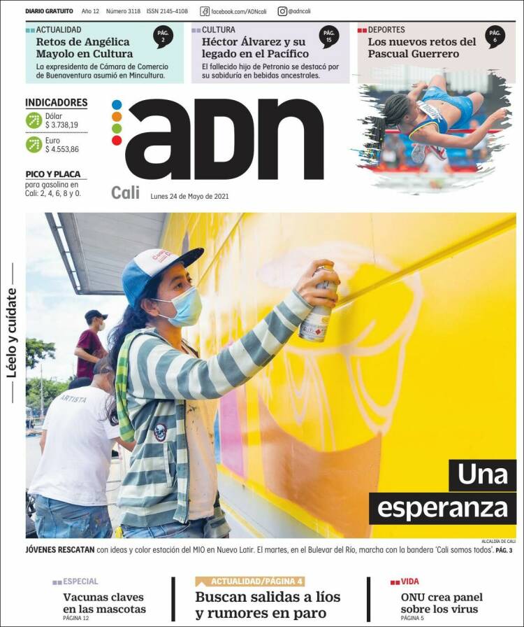 Portada de ADN - Cali (Colombia)