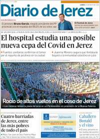 Portada de Diario de Jerez (España)