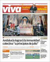 Portada de Viva Huelva (España)