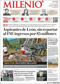 Portada de Milenio de León (México)