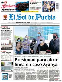 Portada de El Sol de Puebla (México)