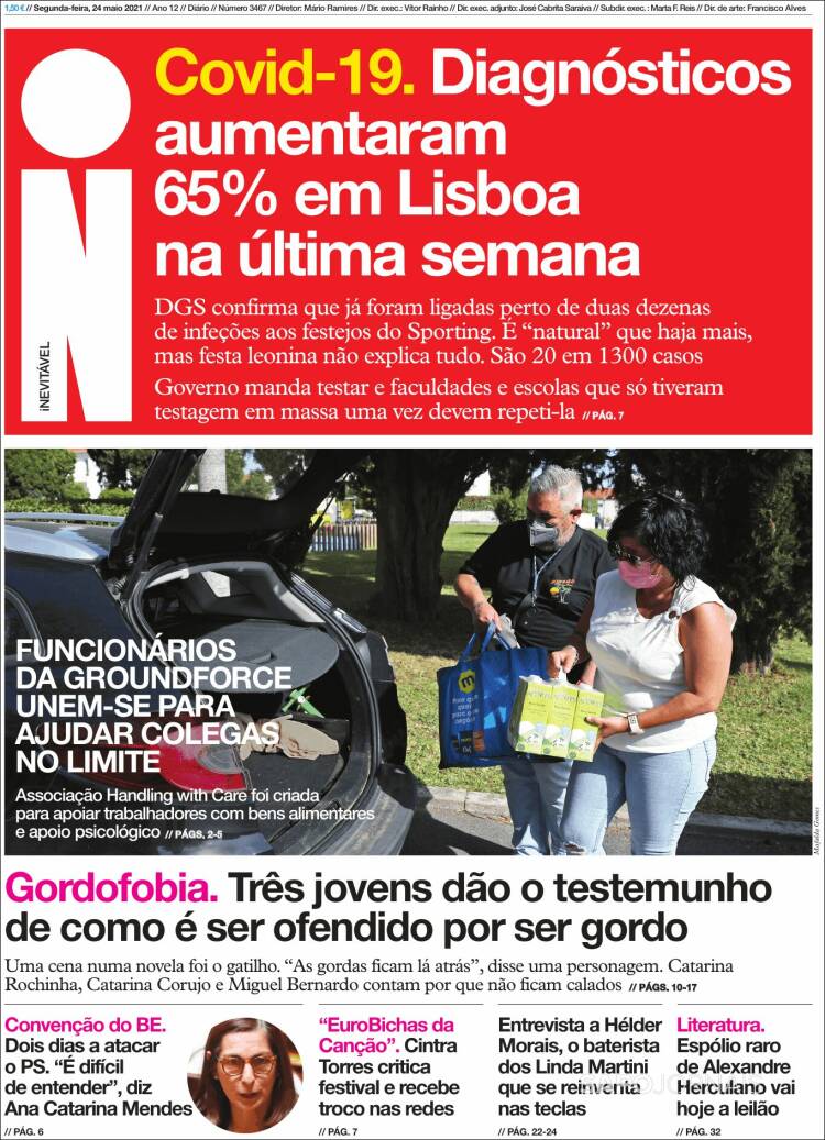 Portada de I - informação (Portugal)