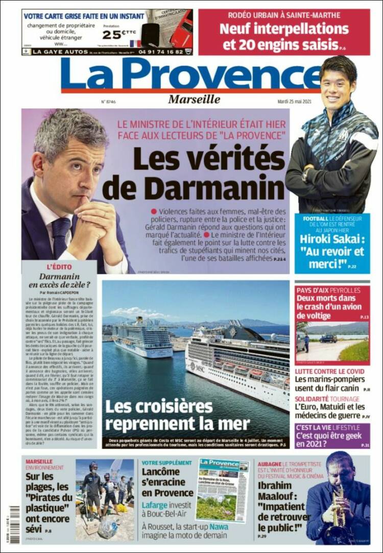 Portada de La Provence (France)