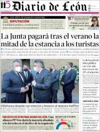 Portada de Diario de León (Spain)