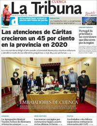 Portada de La Tribuna de Cuenca (Spain)