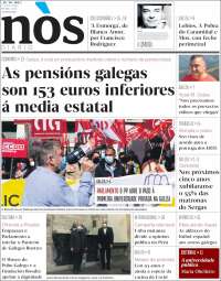 Portada de Nòs Diario (España)