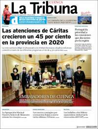 Portada de La Tribuna de Cuenca (Spain)