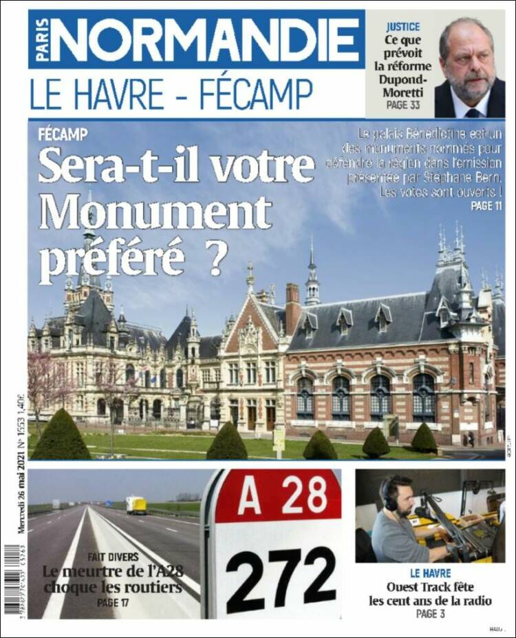 Portada de Le Havre Libre (Francia)